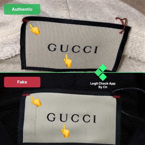 gucci champion hoodie real vs fake|Gucci jacket legit check.